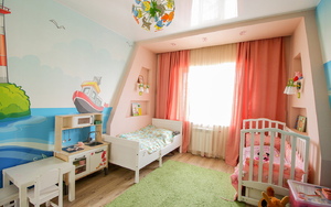 Натяжные потолки в детскую комнату во Владимире